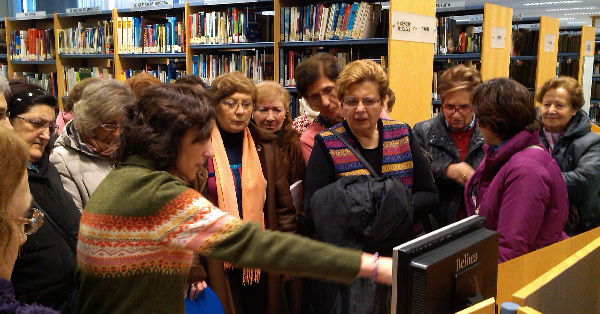 Visita a la biblioteca Pública de León